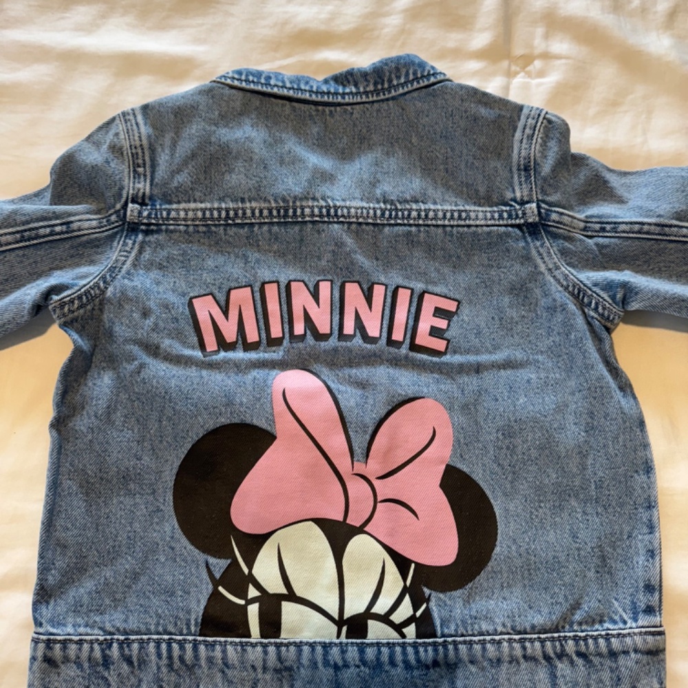 H&M Minnie Mouse Denim Jacket